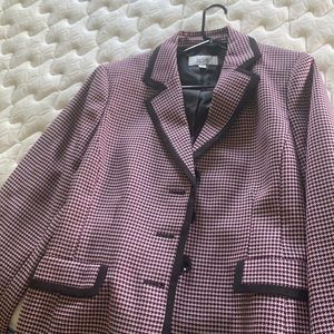 Pink houndstooth Jacket
